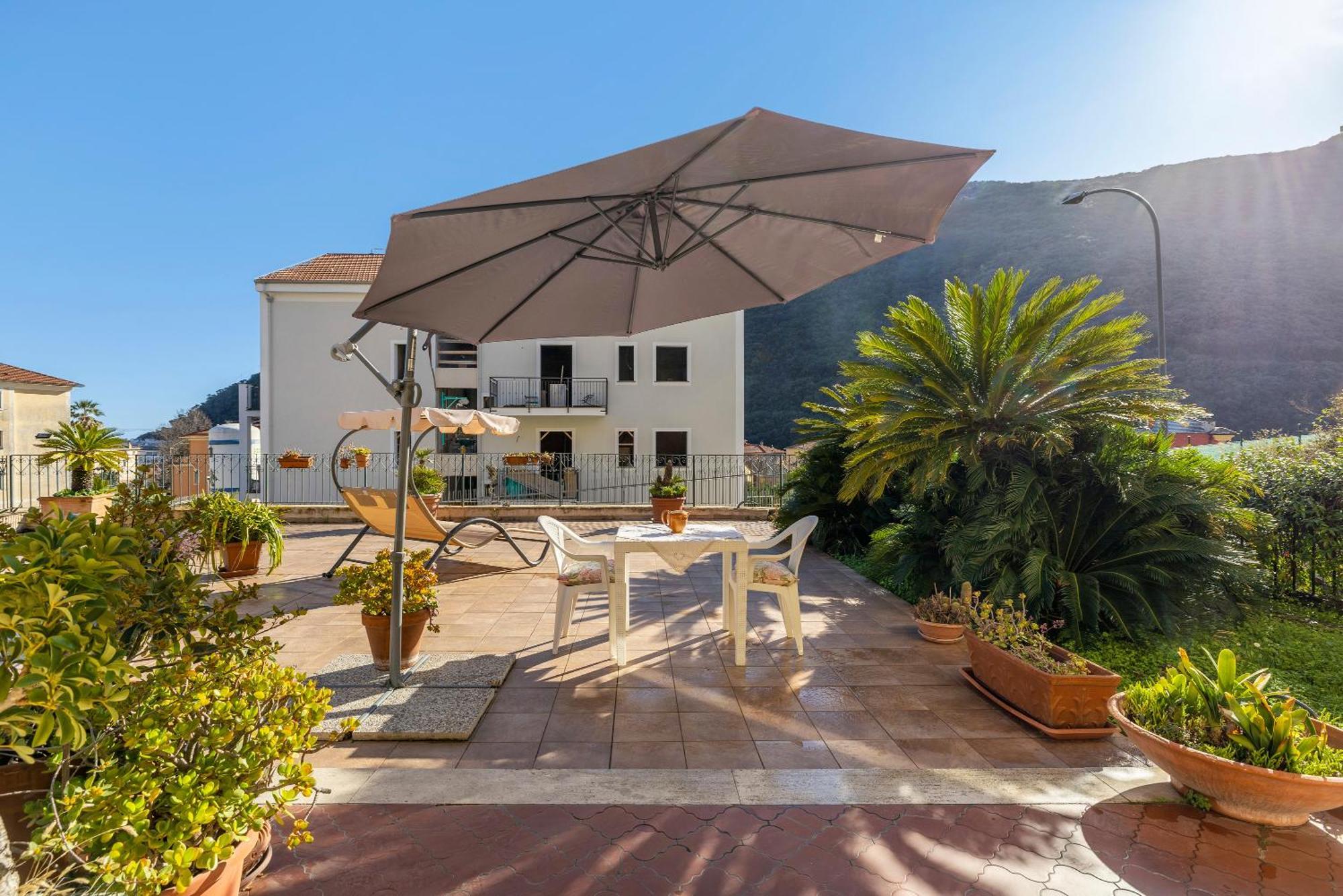 Ferienwohnung La Terrazza Di Elico Finale Ligure Exterior foto